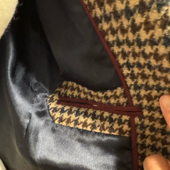 J. Crew Houndstooth Schoolboy Wool Blazer - Picture 4 of 6